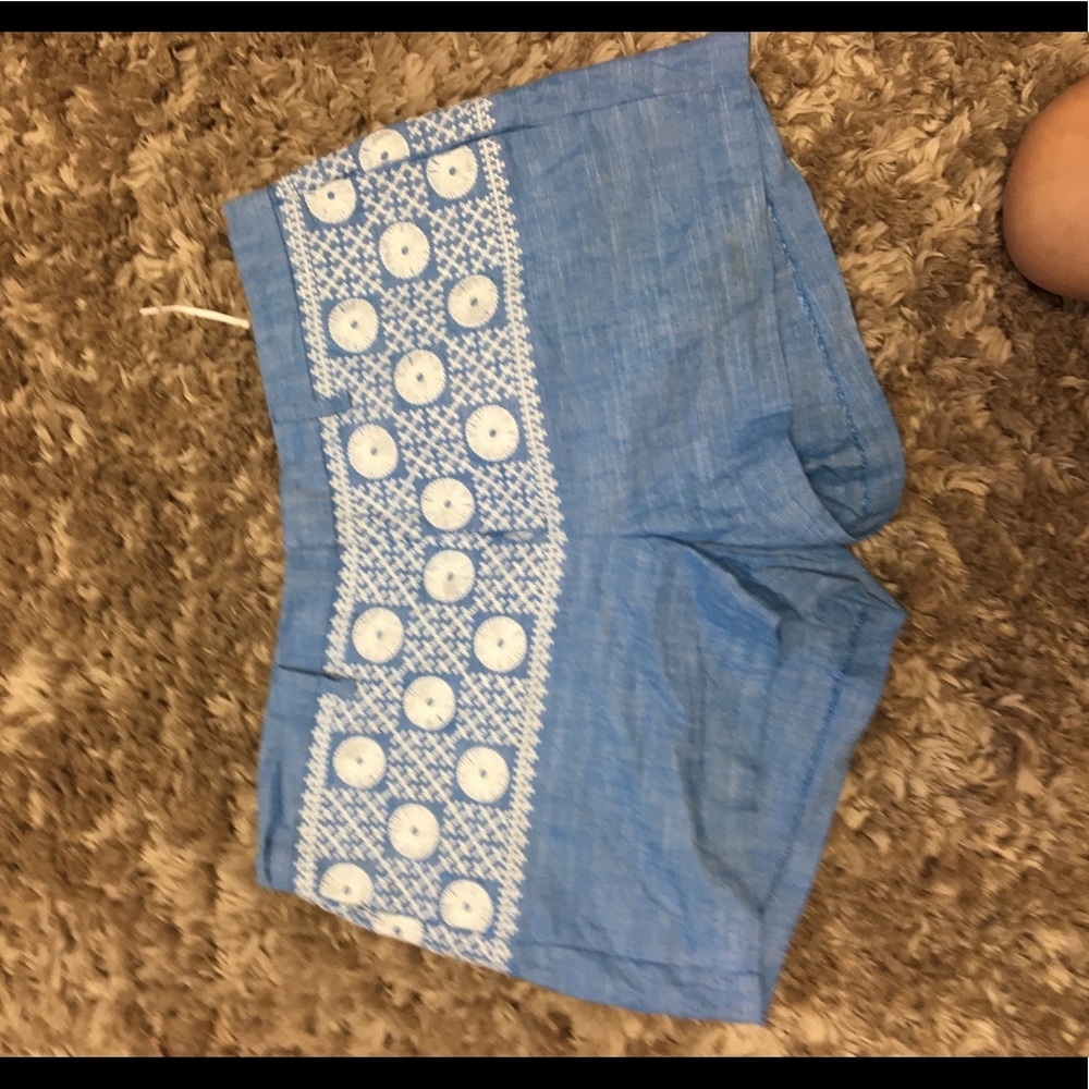 Madewell Embroidered Shorts